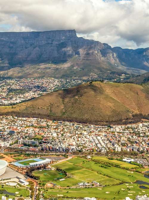 Cape Town and Table Mountain, South Africa