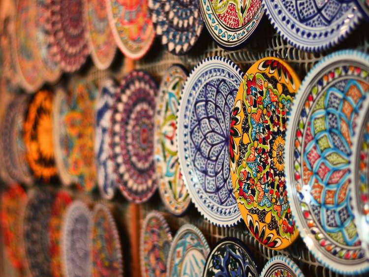 walking in the eastern markets