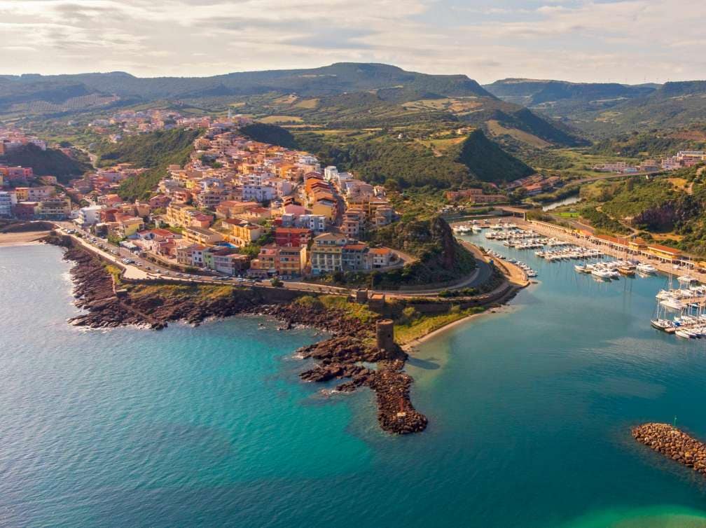 Castelsardo in northwest Sardinia, Italy,