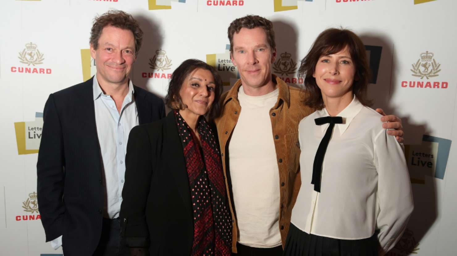 Dominic West, Meera Syal, Benedict Cumberbatch and Sophie Hunter