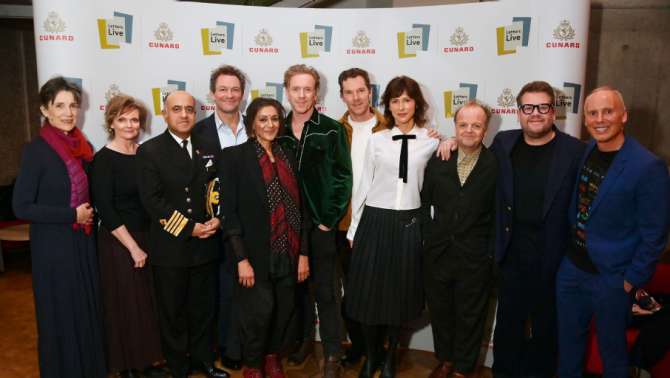 Letters Live in association with Cunard