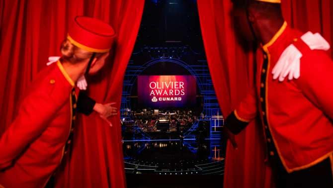 Olivier Awards with Cunard highlights