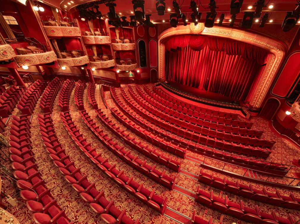 The Royal Court Theatre on board Queen Victoria