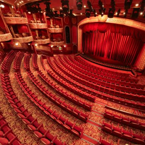 Live theater at sea