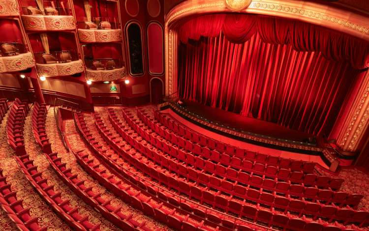 The Royal Court Theatre on board Queen Victoria
