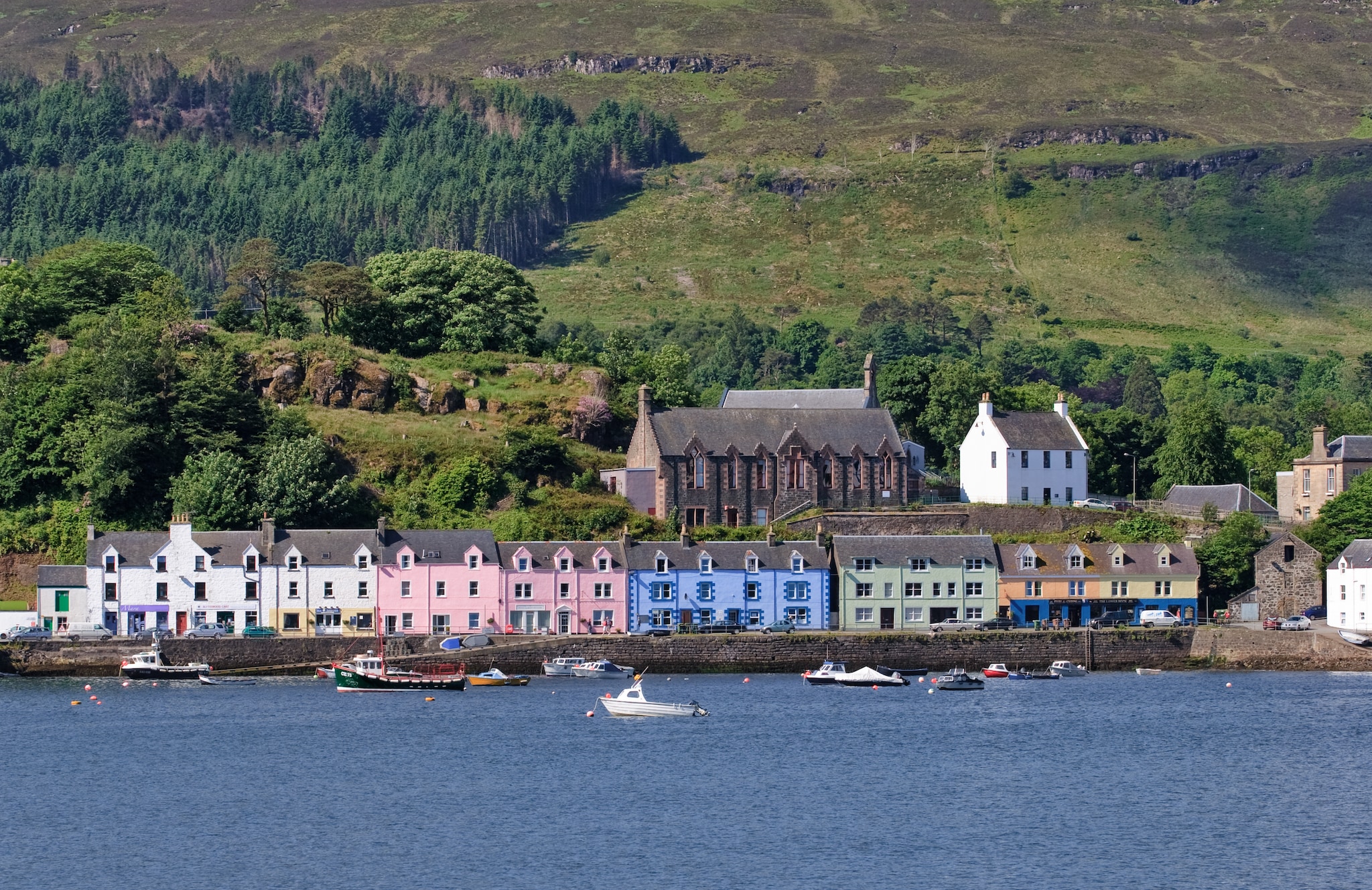 Portree, Scotland, UK