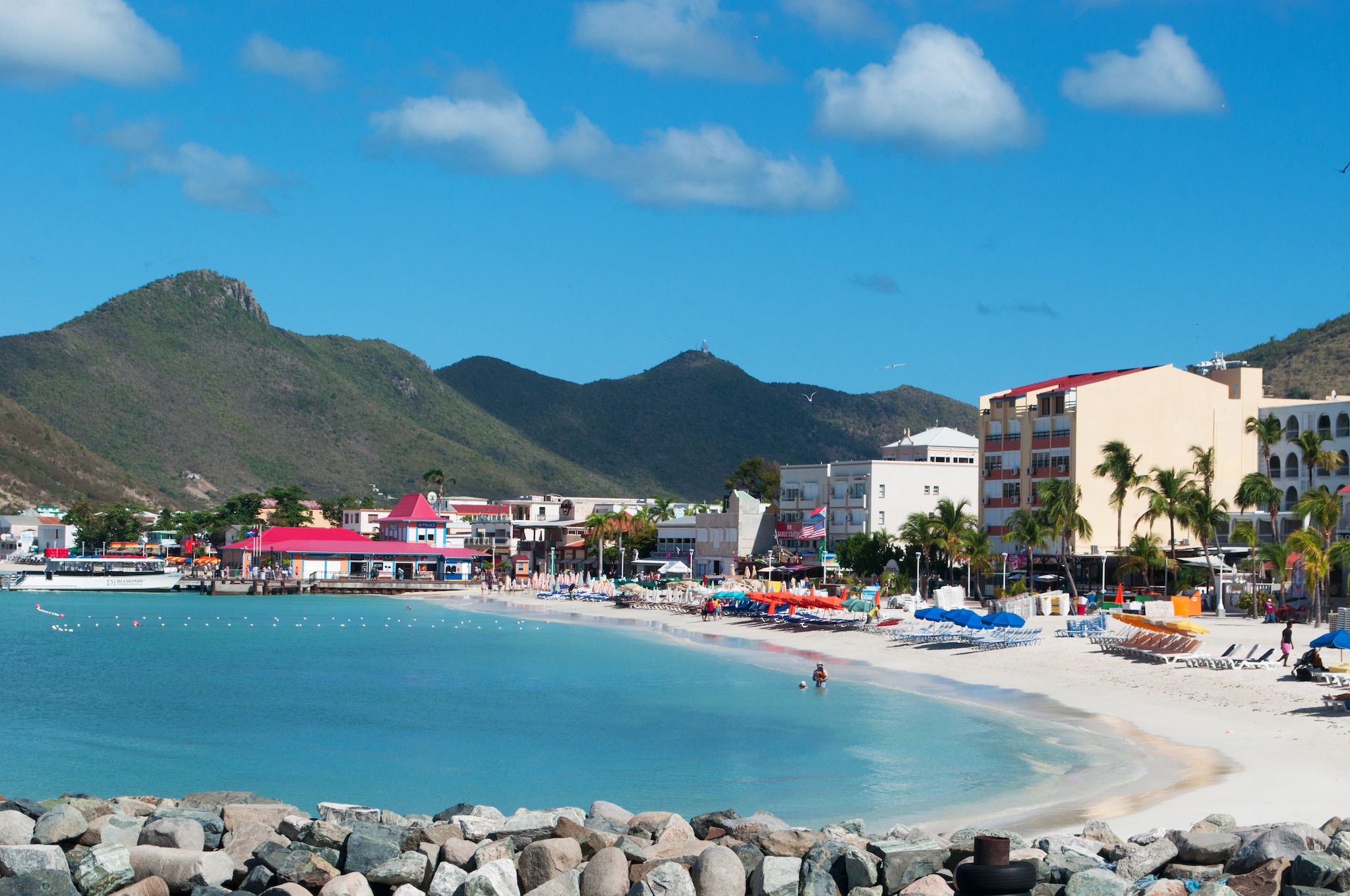 Cunard cruises to Philipsburg, St Maarten Caribbean cruise holidays
