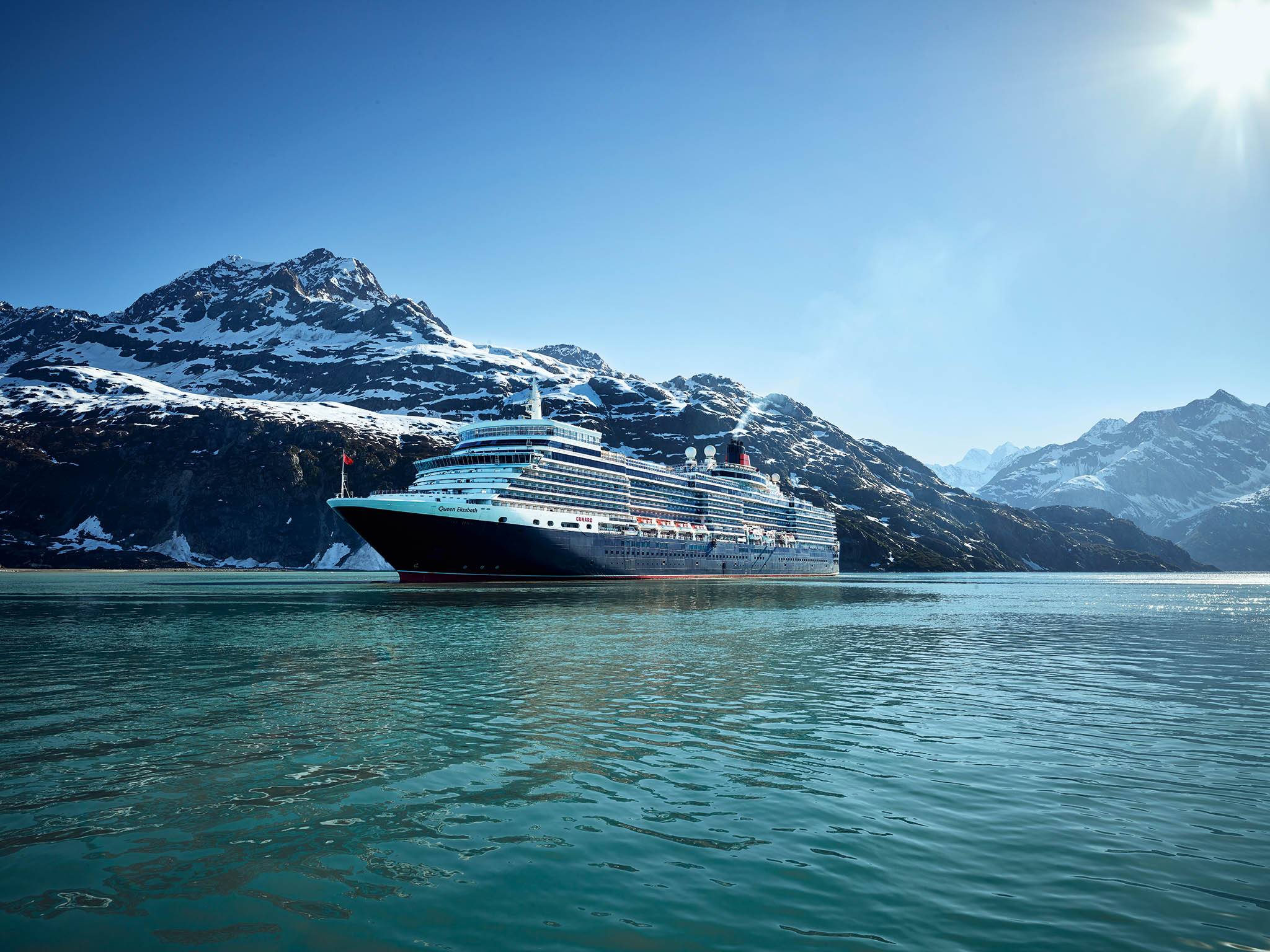 お値下げ　クイーンエリザベス乗船記念 キュナード 2026年新ベルボーイベア cunard-queen-elizabeth-alaska-