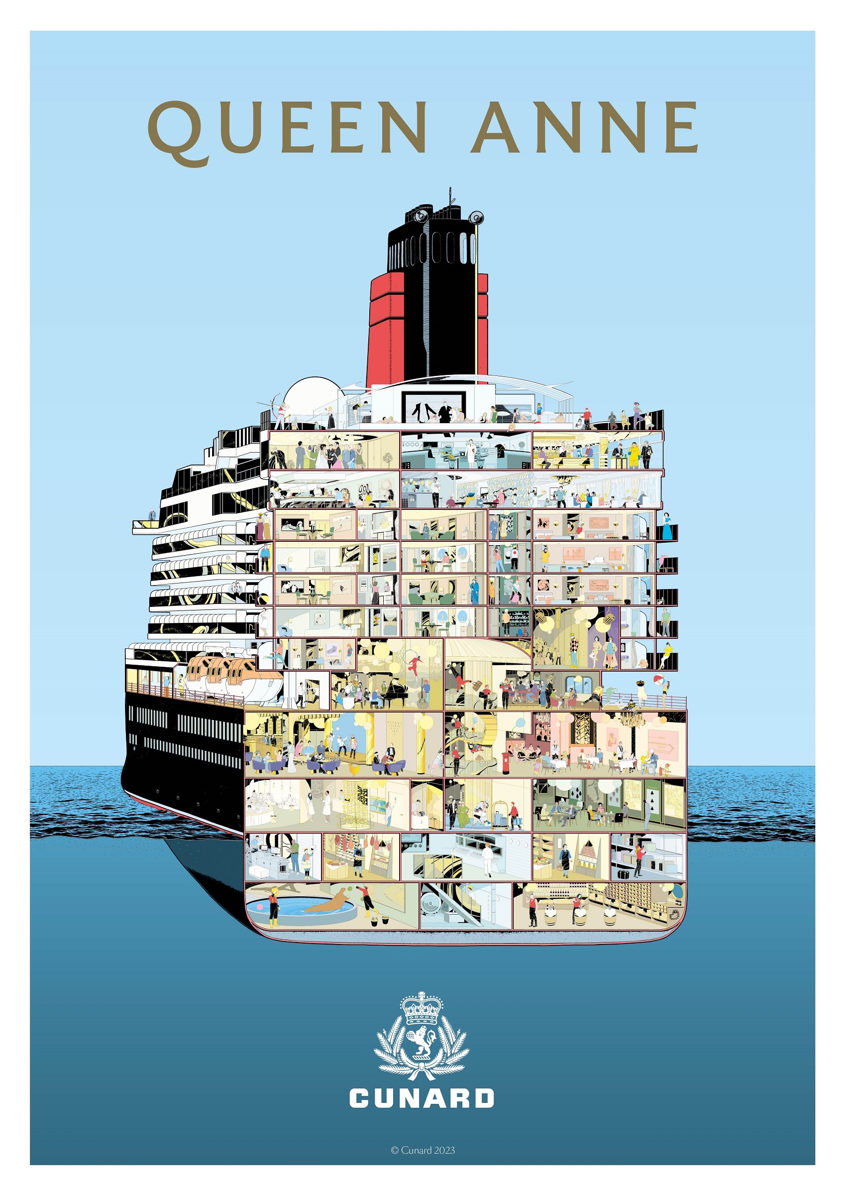 cunard cruises queen anne