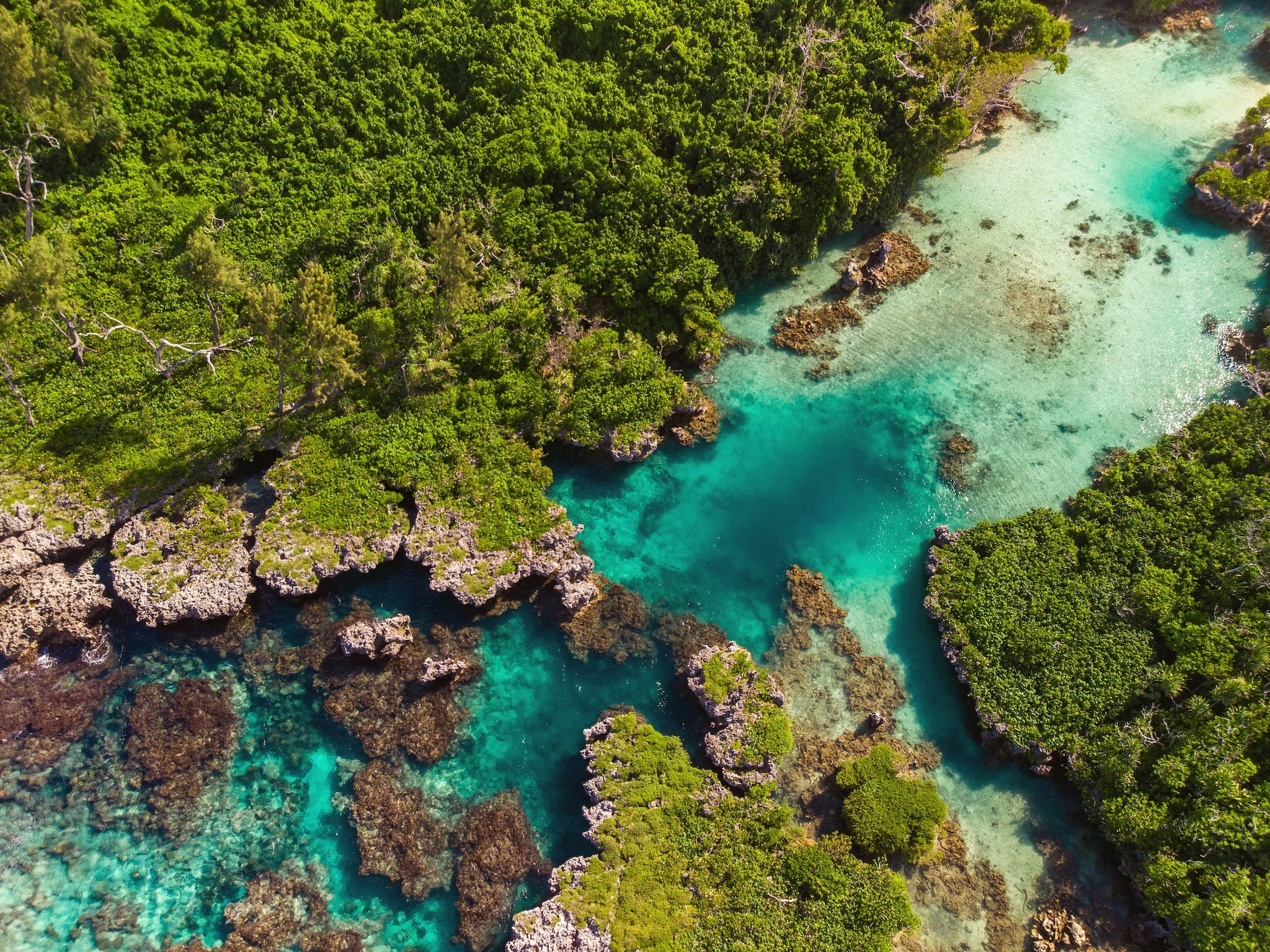 The Blue Lagoon, Port Vila, Efate, Vanuatu - famous tourist destination