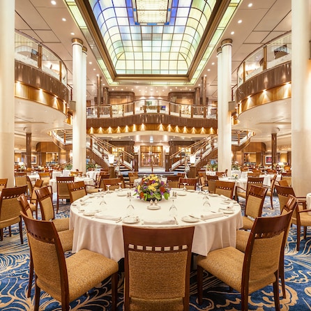 Britannia Restaurant on board Queen Mary 2