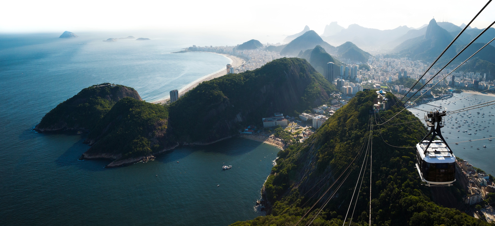 Rio de Janeiro city skyline view from Sugarloaf mountain, Brazil; Shutterstock ID 1061173493; Invoice Number: -