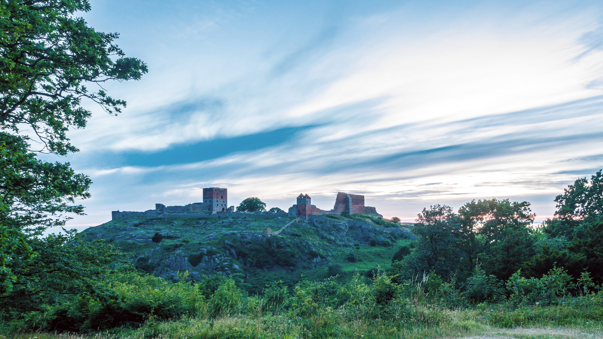 Hammershus on Bornholm Denmark; Shutterstock ID 457860154; Invoice Number: -