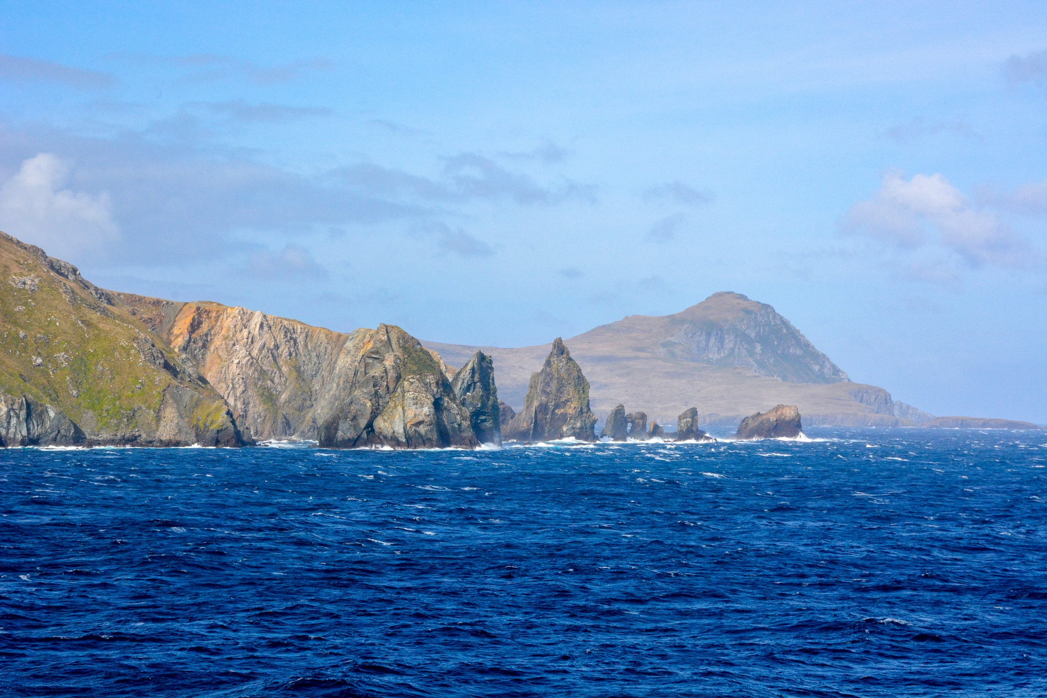 Cape Horn, southernmost tip of South America. Panoramic view of Cape Horn, Tierra del Fuego Archipelago, Patagonia, Chile, South America