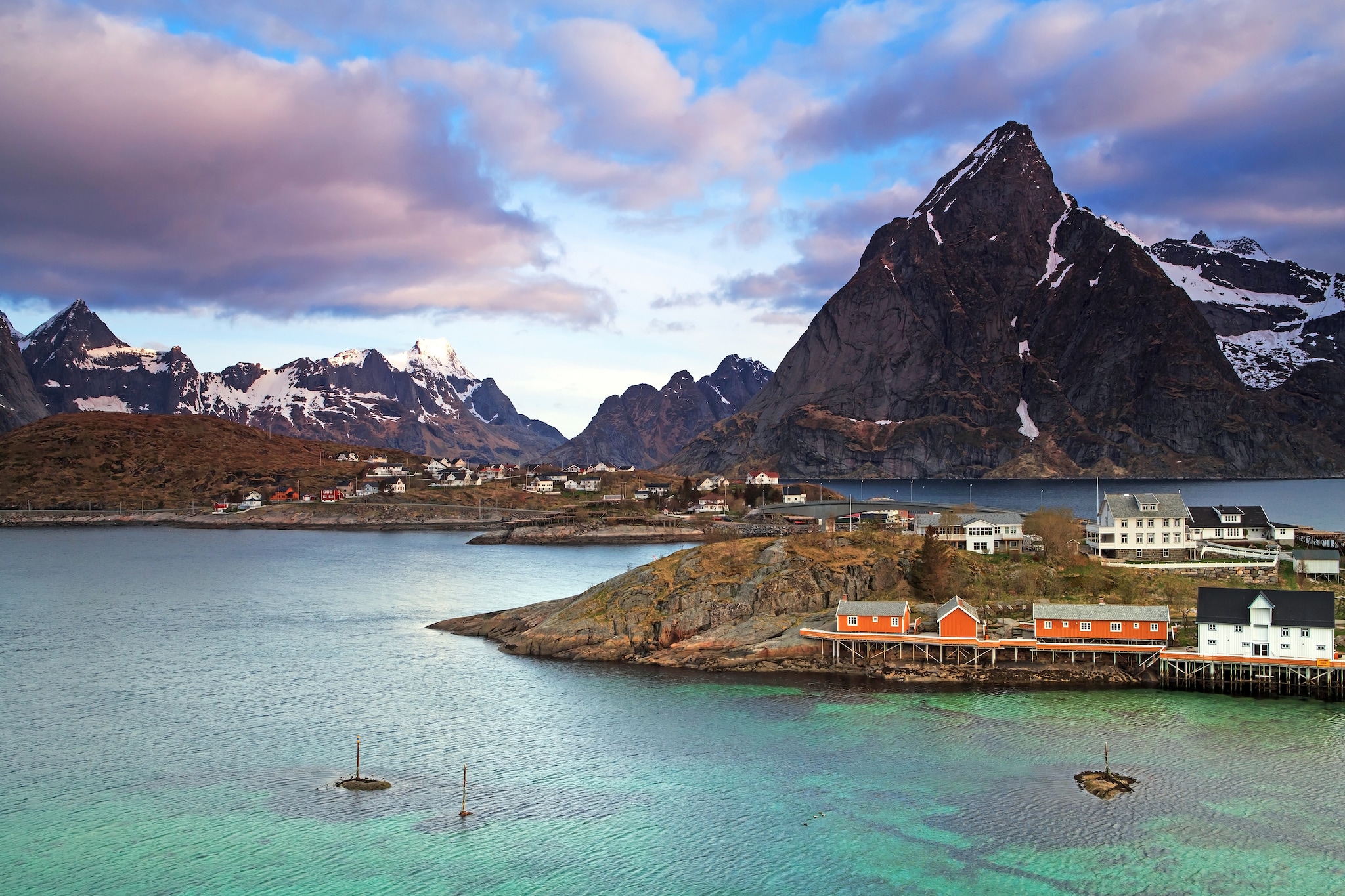 Fishing hut in the Hamnoy - Reine, Lofoten islands, Norway.; Shutterstock ID 1071224996; Invoice Number: -