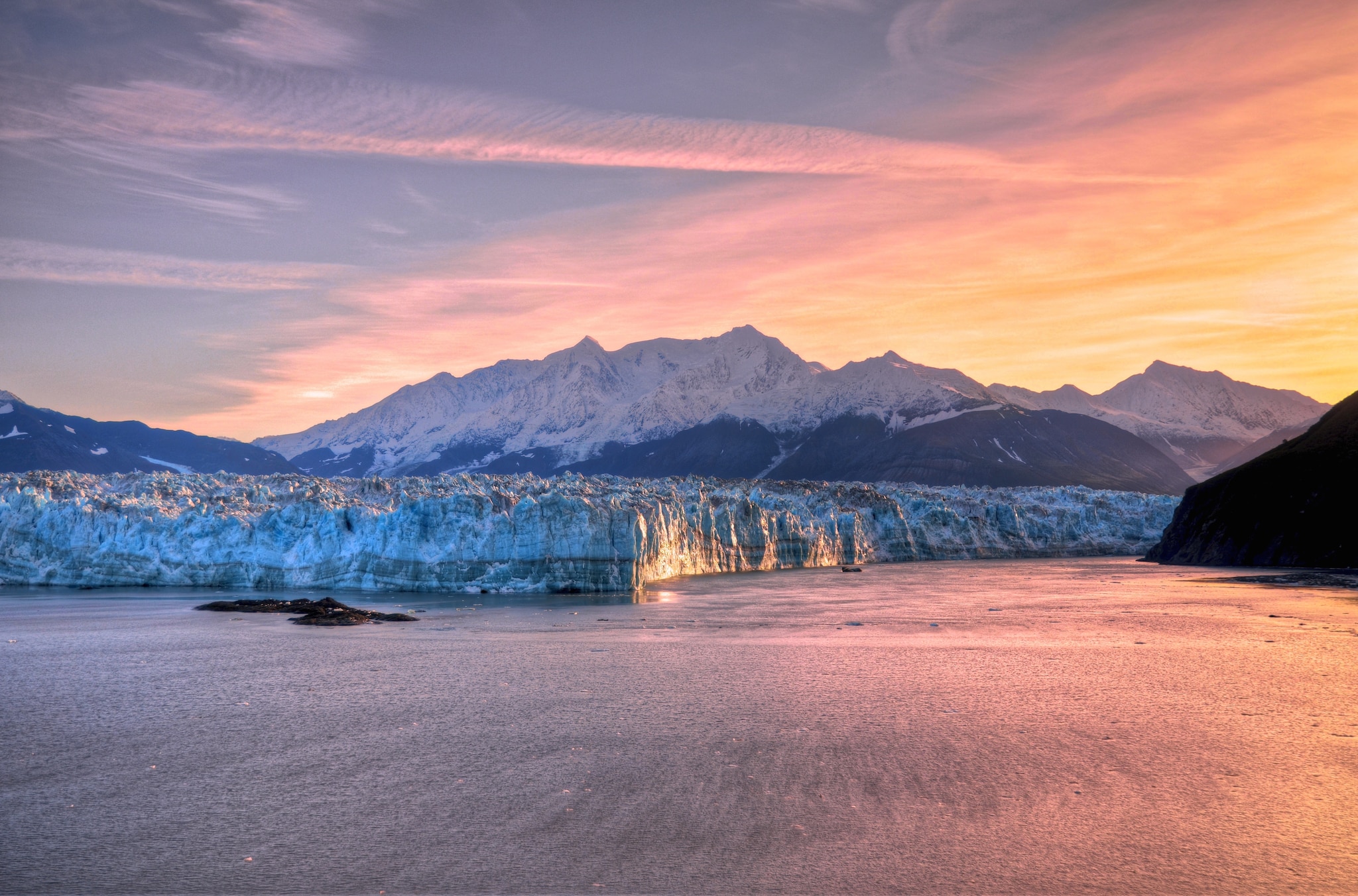 Sunrise at Hubbard Glacier Alaska ; Shutterstock ID 208353511; Invoice Number: -