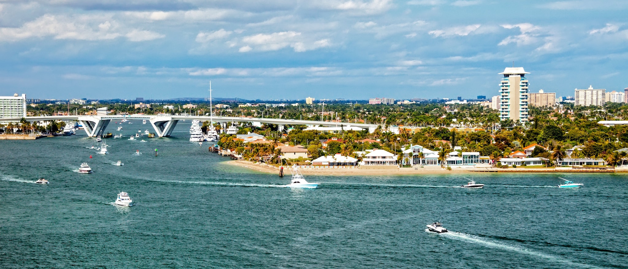 The Intracoastal Waterway in Fort Lauderdale, Florida; Shutterstock ID 195744479; Invoice Number: -