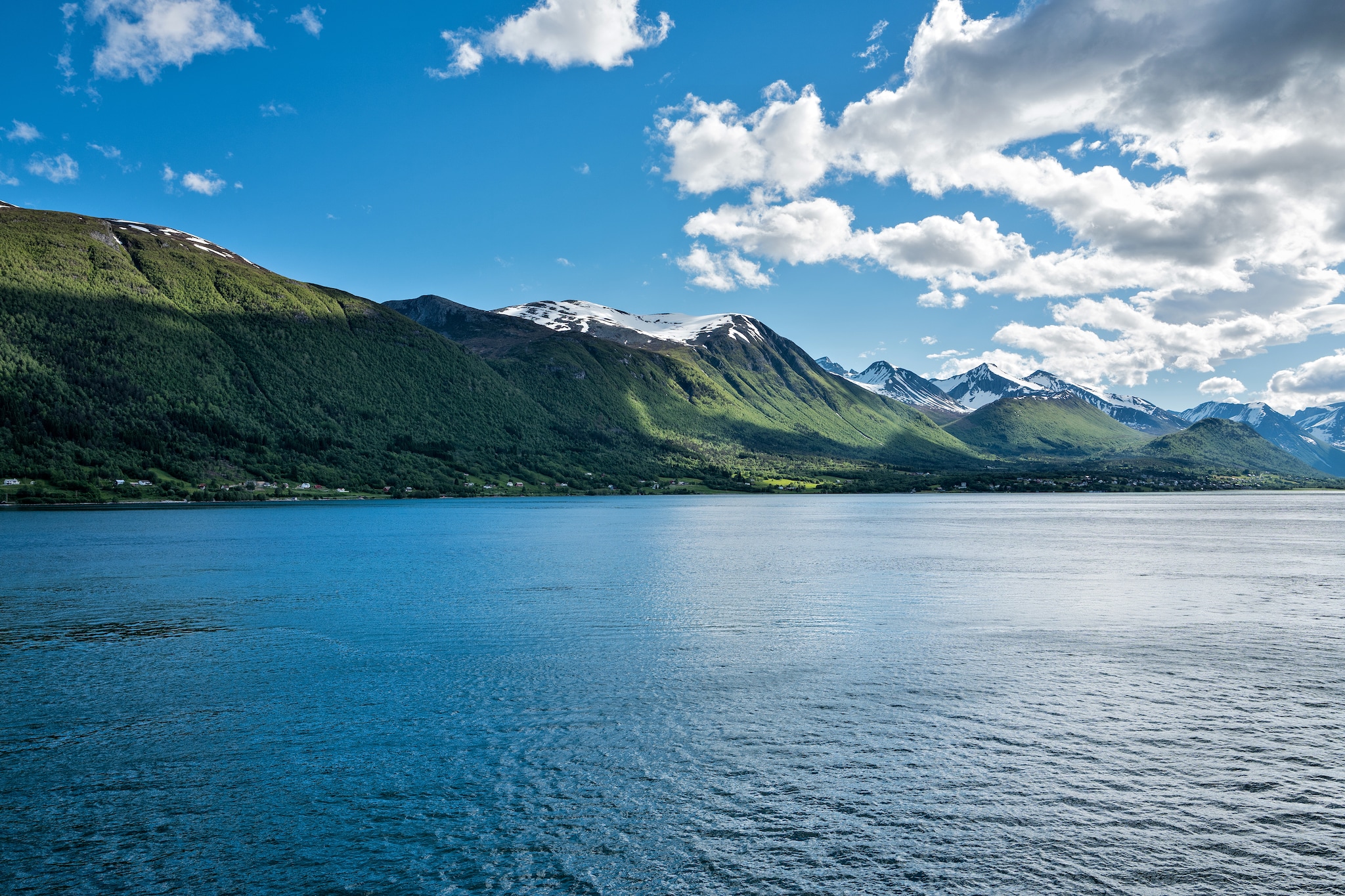 Norwegian fjord landscape (Romsdalfjord); Shutterstock ID 665279104; Invoice Number: -