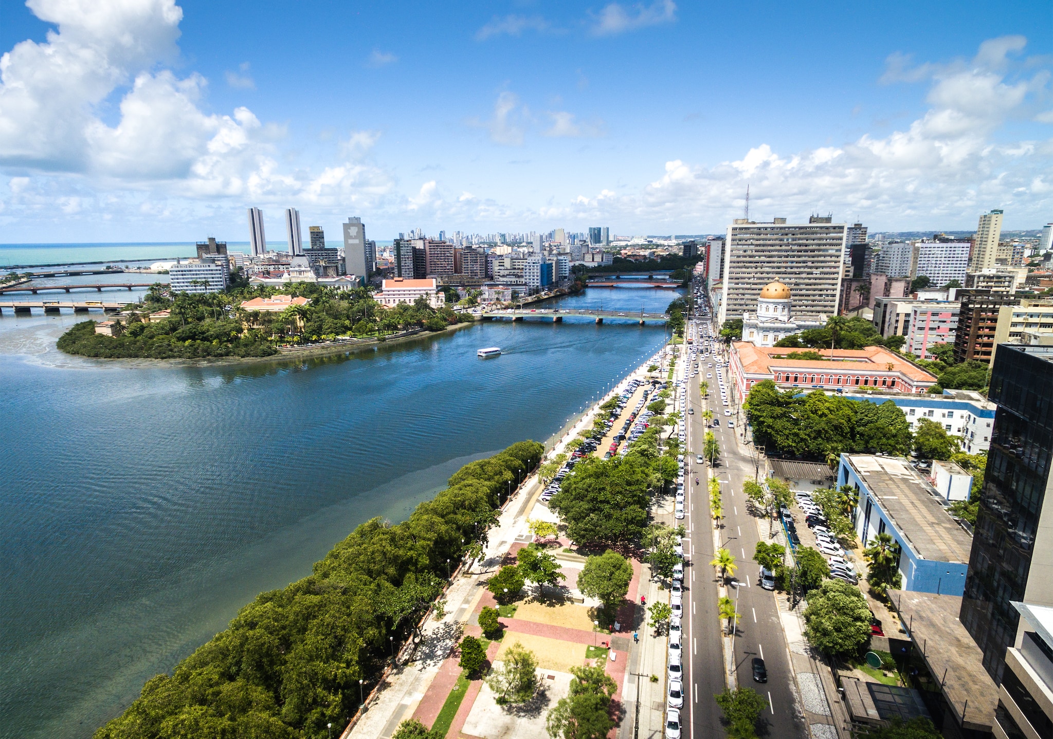 Aerial view of Recife, state of Pernambuco, Brazil; Shutterstock ID 467859968